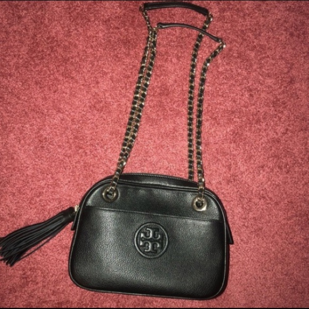 Tory burch chain link crossbody bag